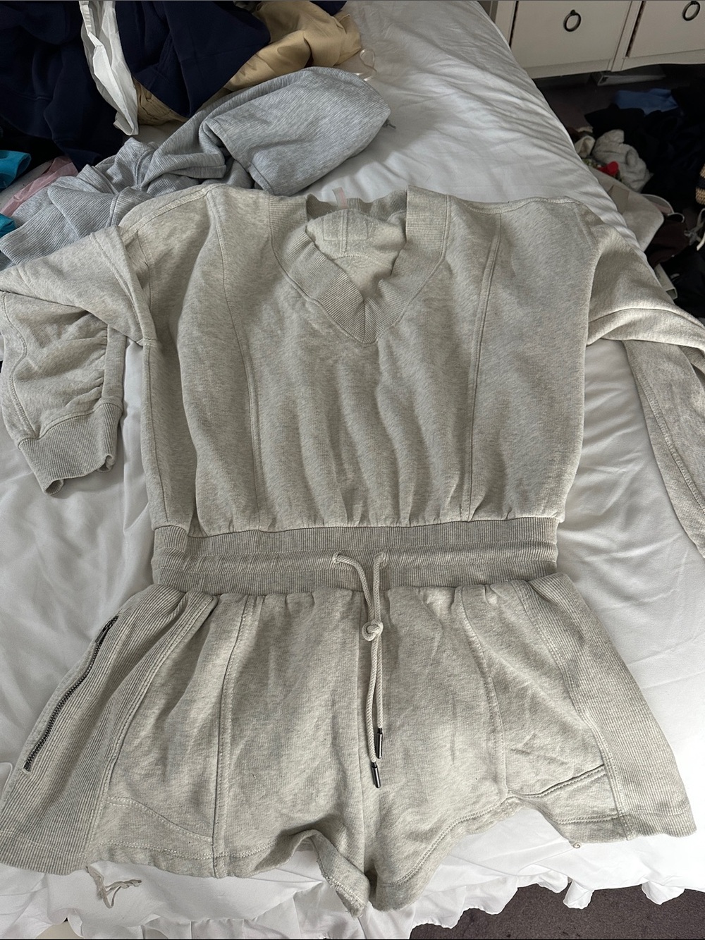 Free People Sweatsuit romper